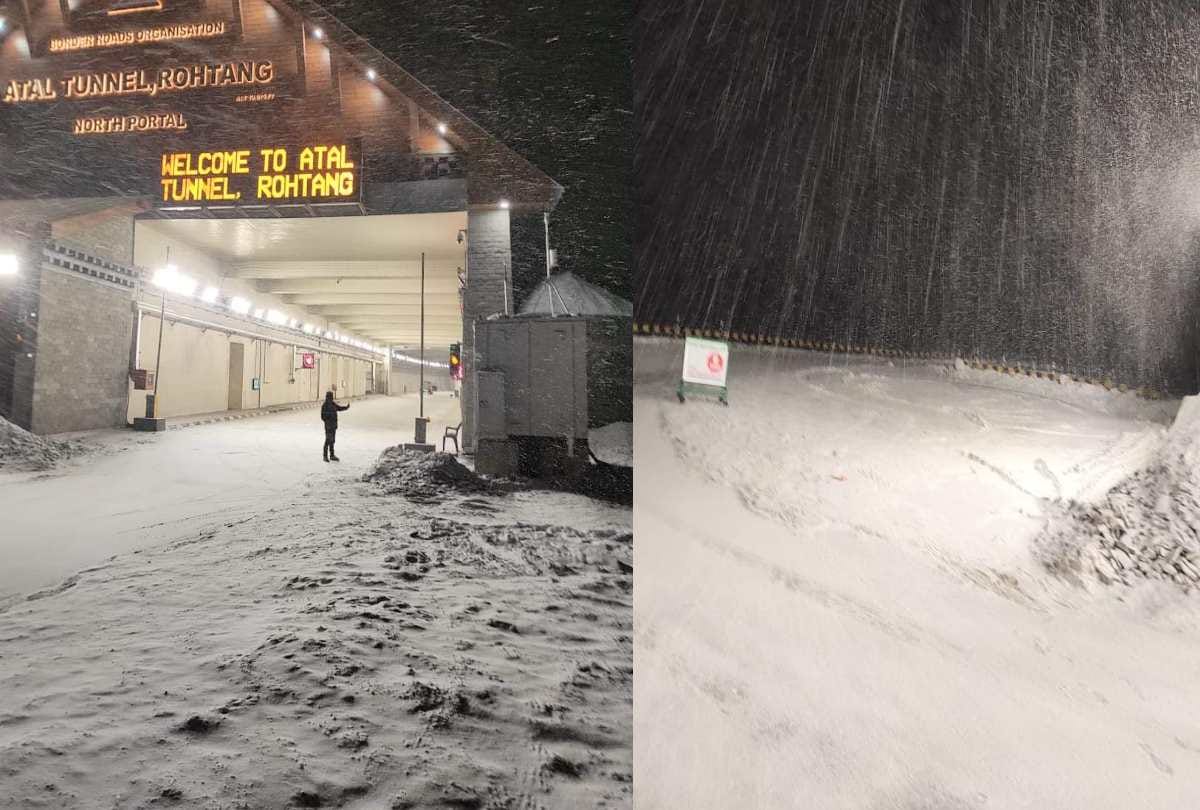 himachal weather update: Season's first snowfall in Manali and Bharmour, cold wave in Shimla