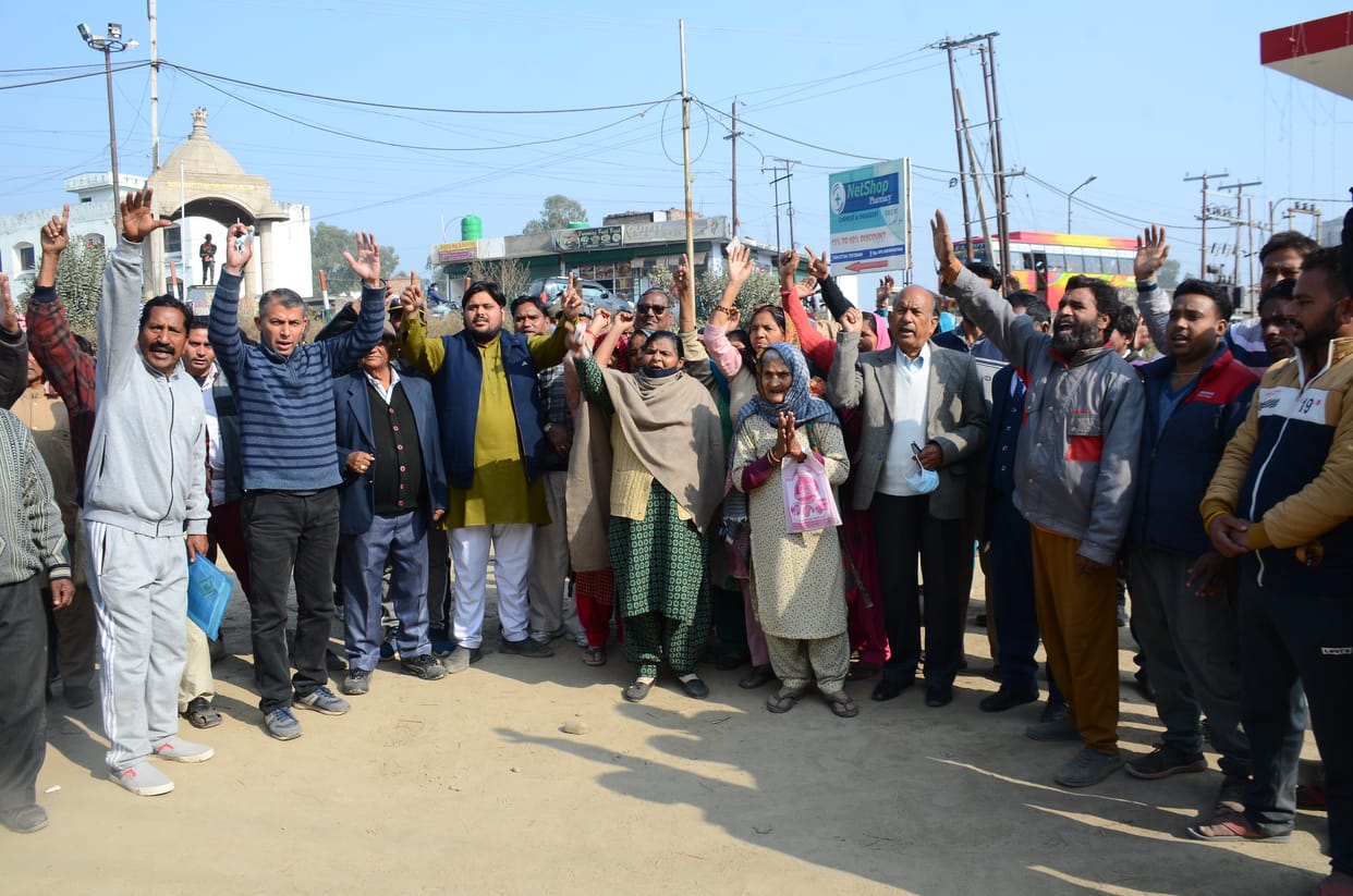 Opposed illegal occupation of temple land