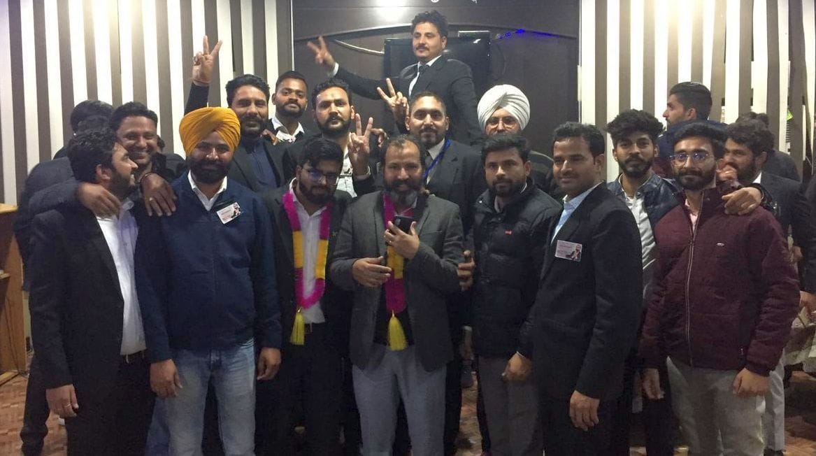 Pravesh Mehta became the President of District Bar Association after defeating Naresh Soni by 24 votes.