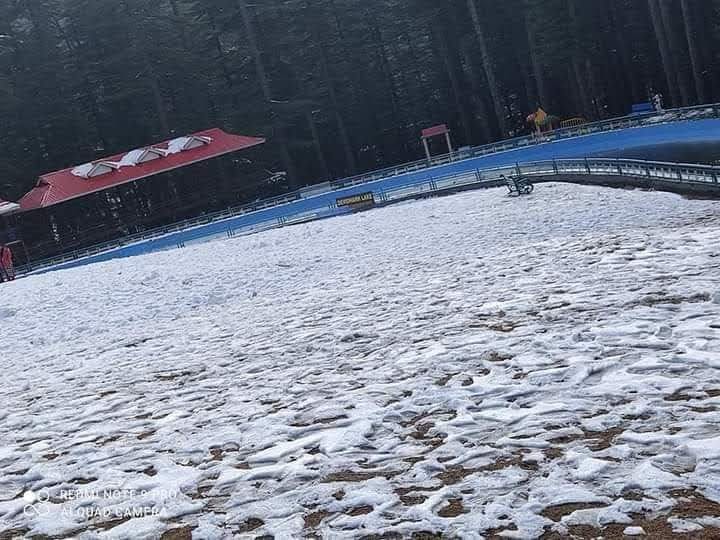 Snowfall in Shikari Devi, Kamrunagar, Shatagar