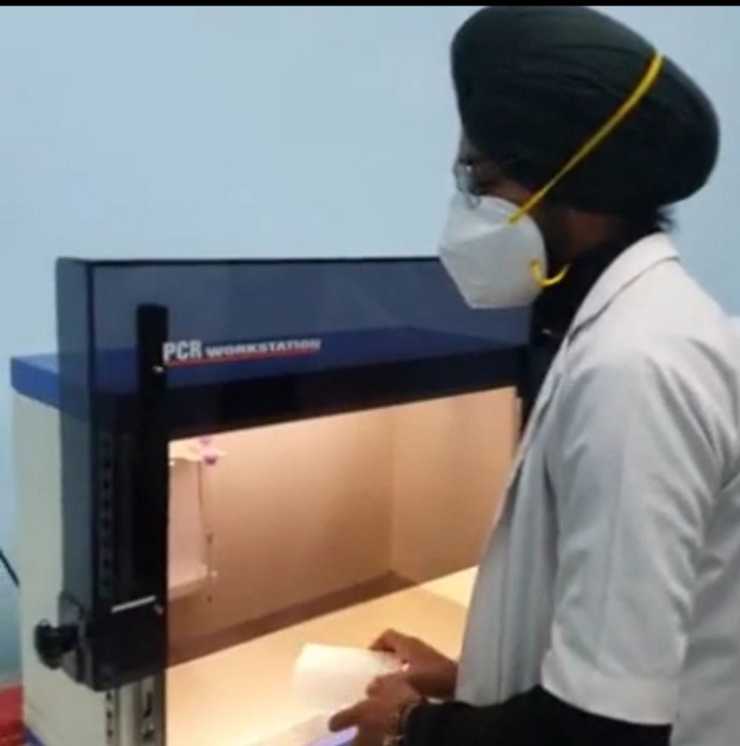The report of RTPCR sample sent after checking from Baropal lab matched with PGI