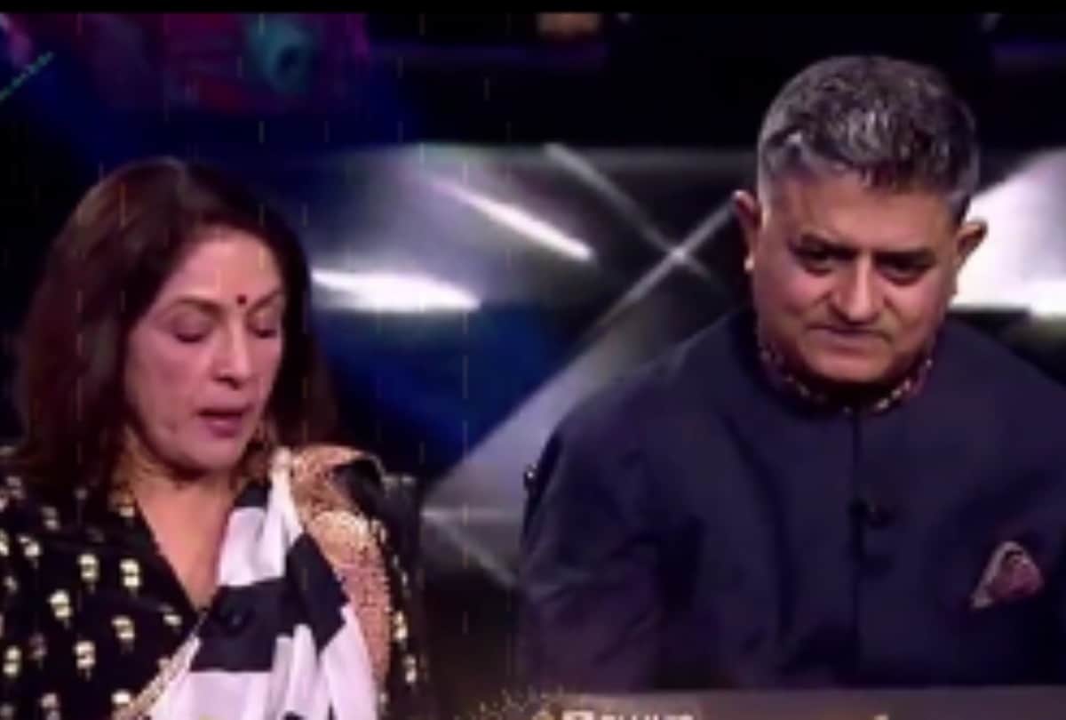 Kaun Banega Crorepati 13 actress neena gupta blame amitabh bachchan after she is forced to end the game