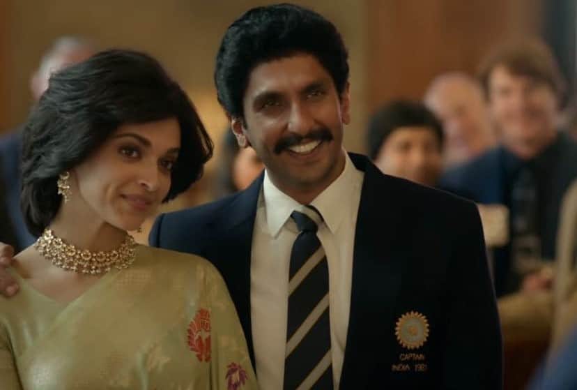 ranveer singh on burj khalifa as a kapil dev in 83 film with deepika padukone