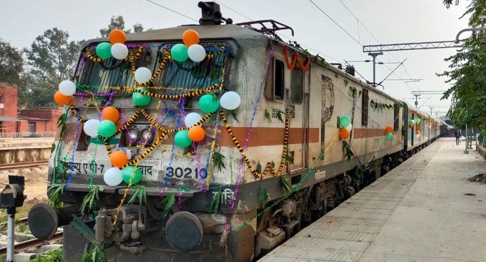 LHB coach fitted in Padmavat Express