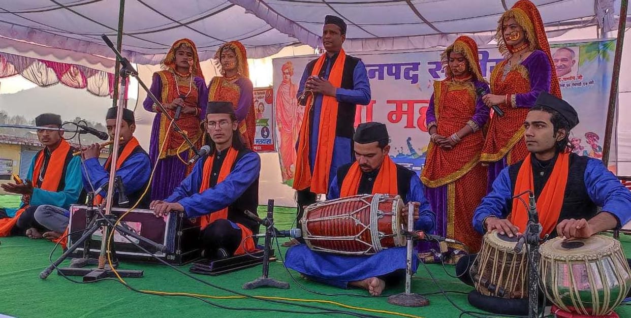 Great performance of Lohaghat in youth festival