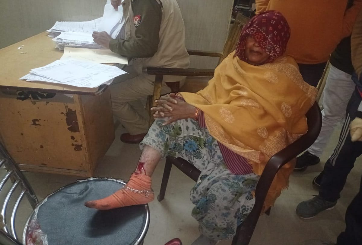 Ruckus stone pelting and firing in Jewari village two women shot in leg dispute over playing cricket