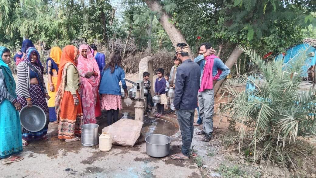 Pachoda village: people struggling with the poor road, drinking water problem