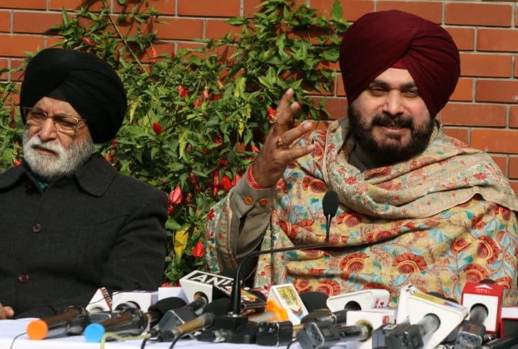 Navjot Singh Sidhu Presented Glimpse of Punjab Model during press conference