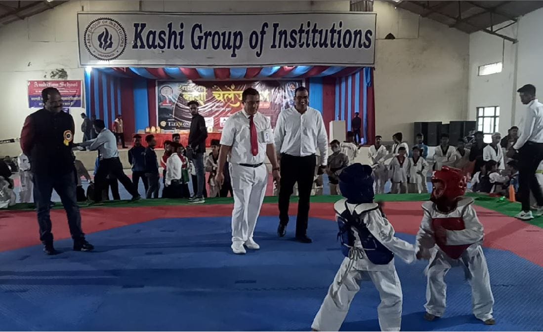 Kashi Challenge Cup Open National Taekwondo Competition  UP players dominate with seven gold medals  Ananya singh of Banaras won gold