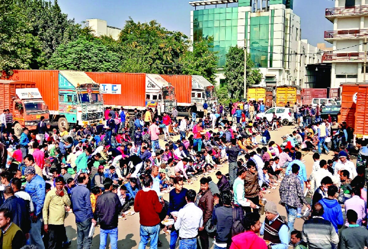 Gurugram news: Bhajan-Kirtan at the place of Namaz people returned without offering Namaz