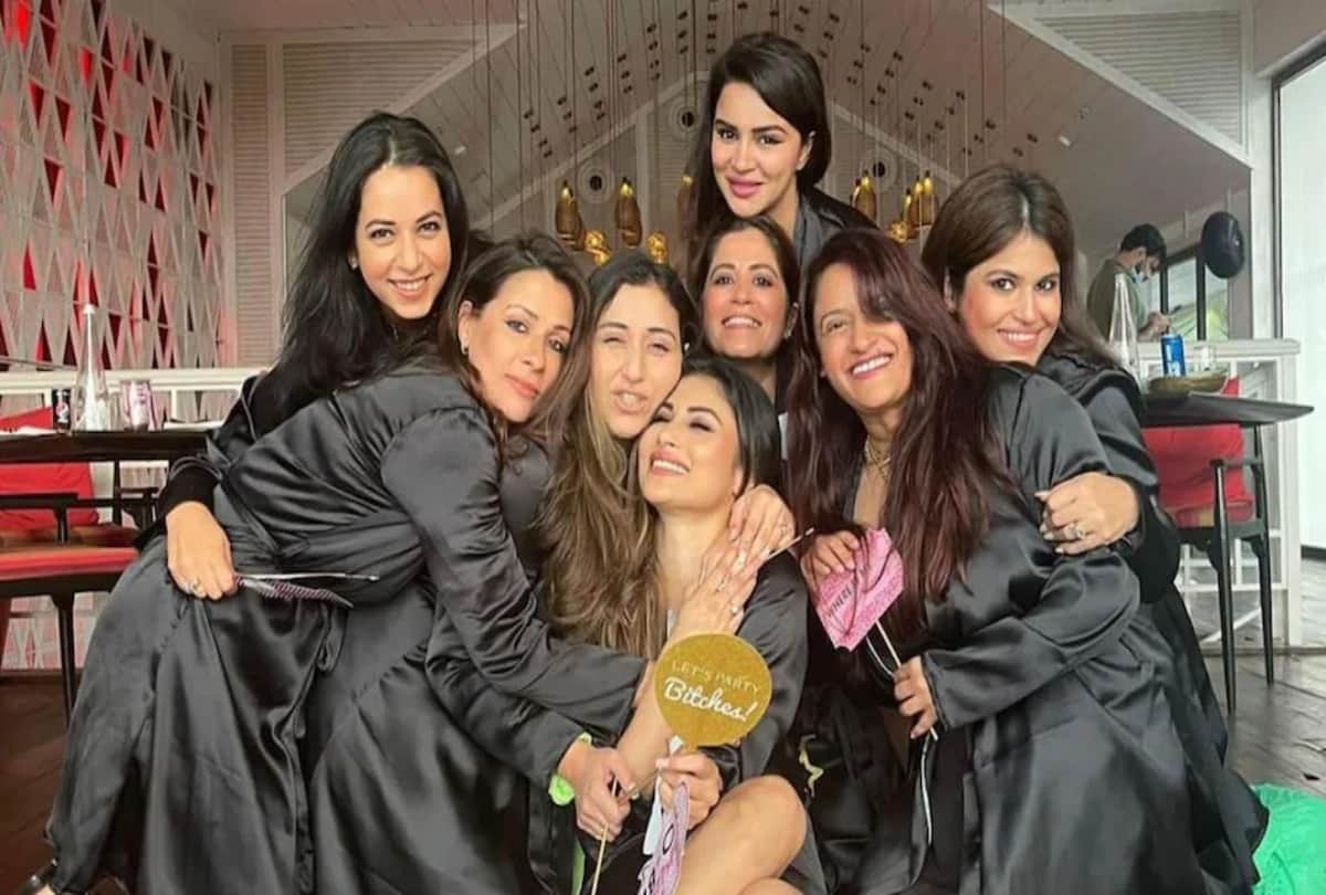 Wedding Bells: Mouni Roy was seen having a bachelor party in Goa with friends pictures went viral on social media