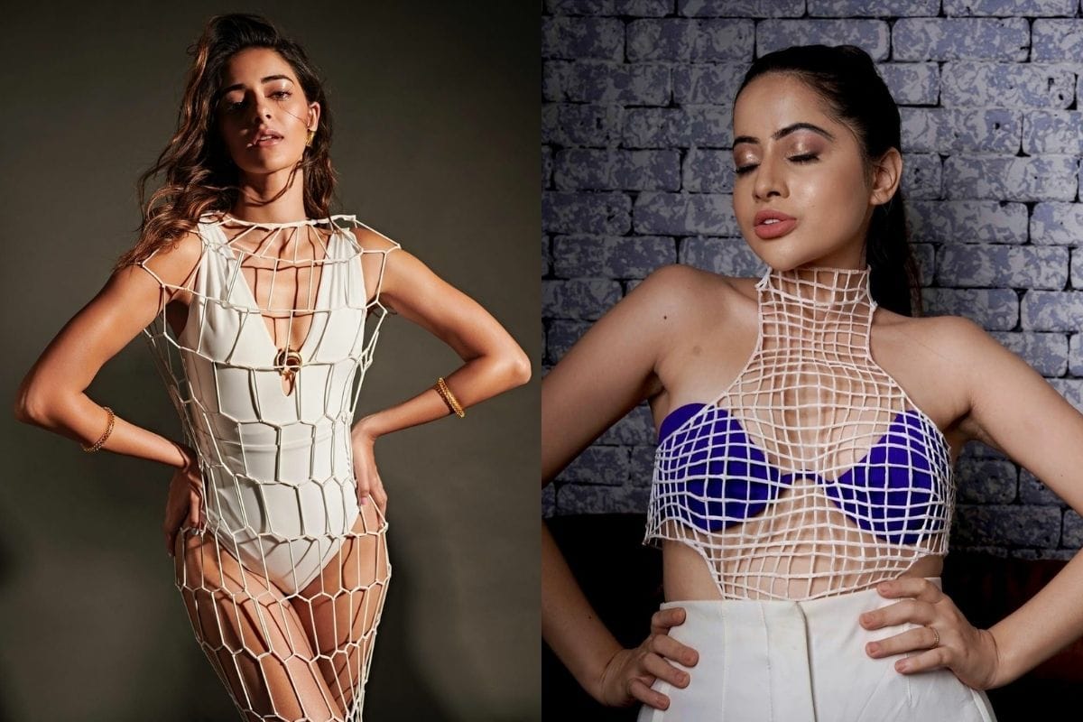 Ananya Pandey has Copied Urfi Javed bold net look trolled herself