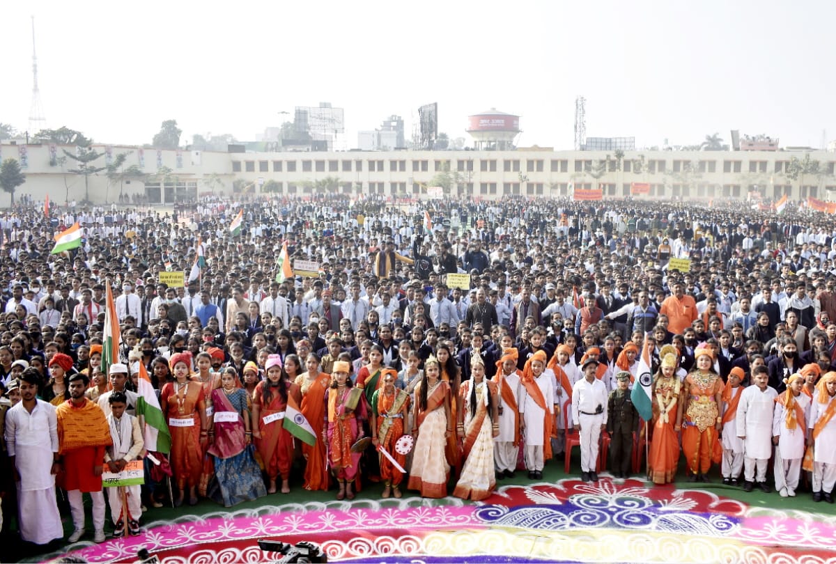 Amrit Mahotsav of Independence organized by Rashtriya Swayamsevak Sangh in Gorakhpur