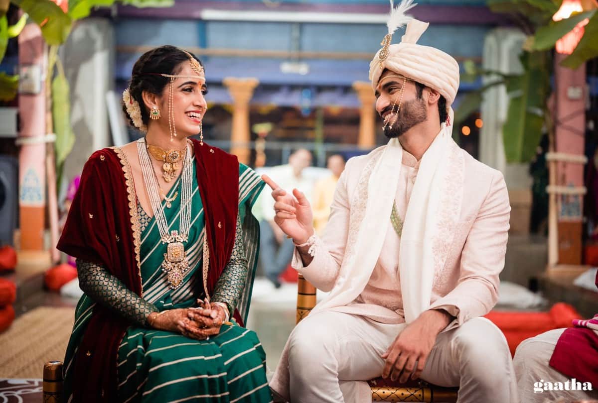 actor Milind Gunaji Son Abhishek Gunaji Ties Knot With Radha Patil in a Private Ceremony