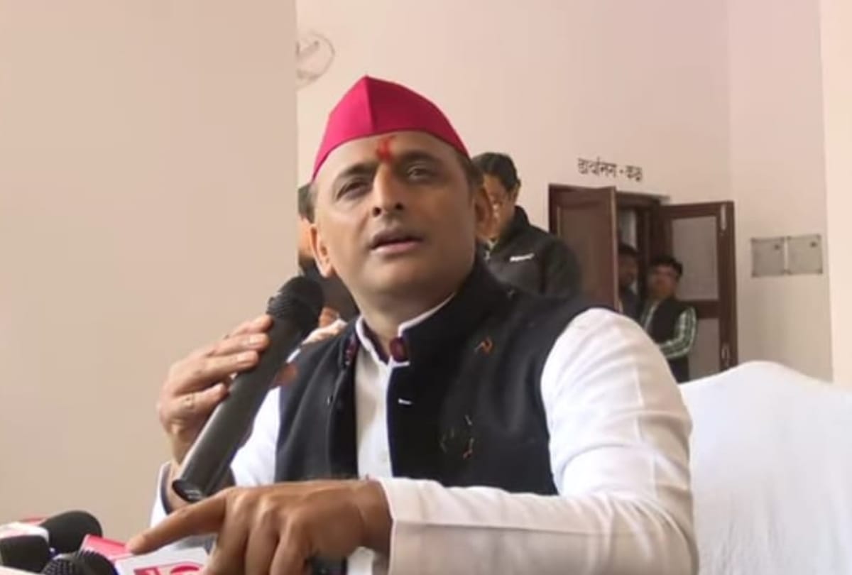 akhilesh yadav says ram temple being constructed in ayodhya because of supreme court.