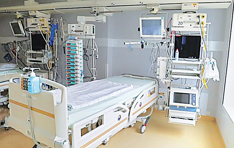 Ventilator unit is not running in government hospitals