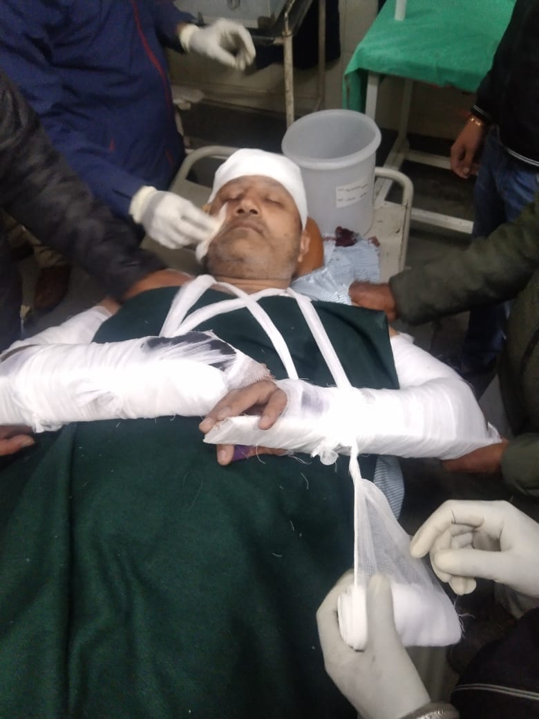 Liquor businessman attacked with sticks in land dispute, injured