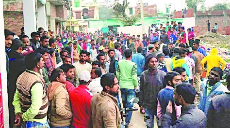Attack on protest against molestation, child injured by bullet fired in defense