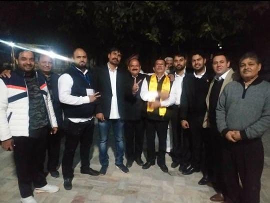 Sandeep Sharma got Chaudhar of Sonepat Bar for the second time in a row