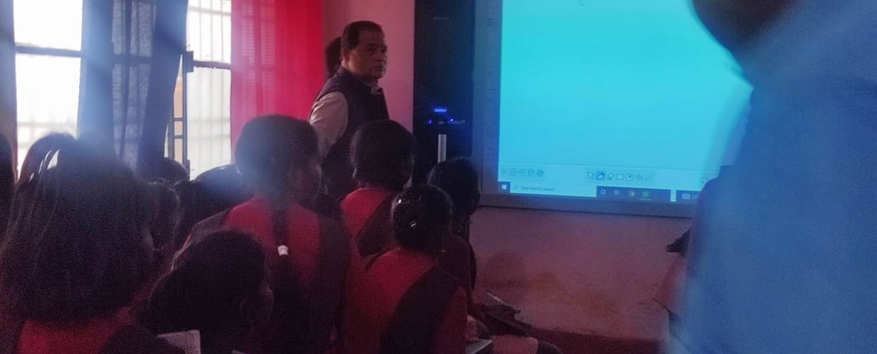 KGBV students will study with smart class