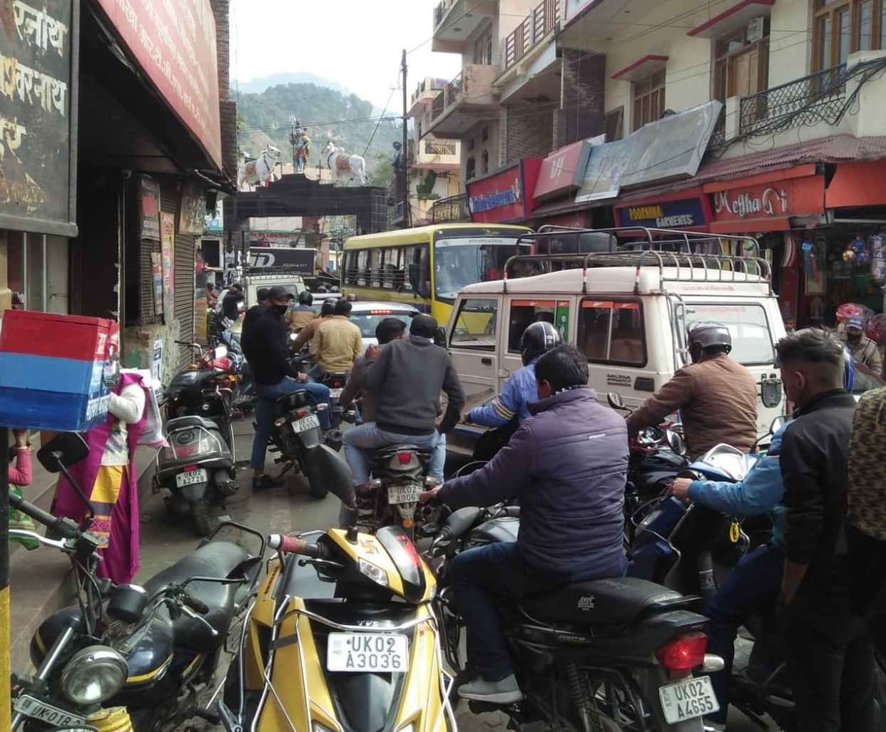 Bageshwar Stuck In Jam