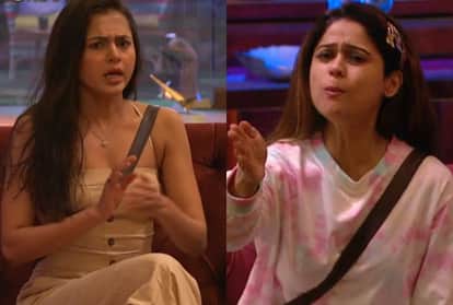 bigg boss 15 tejasswi prakash called shamita shetty jhoothi both gets into big fight