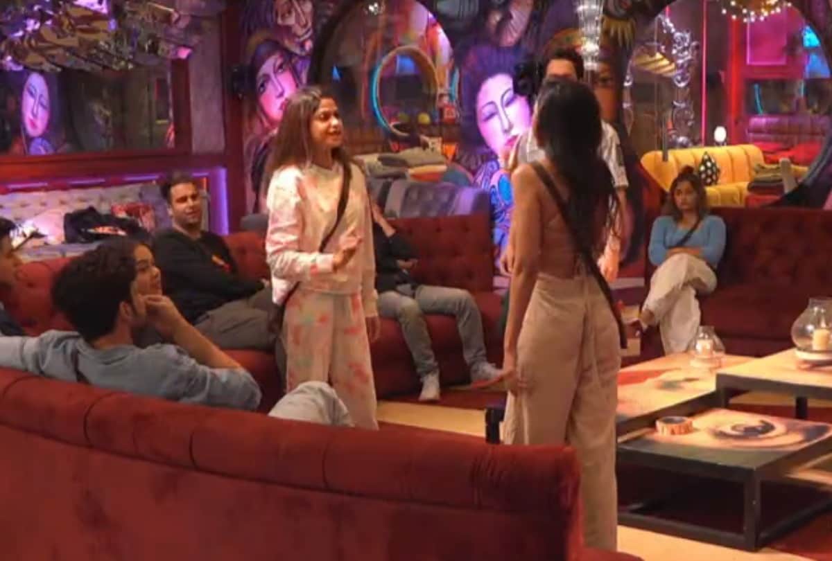 bigg boss 15 tejasswi prakash called shamita shetty jhoothi both gets into big fight