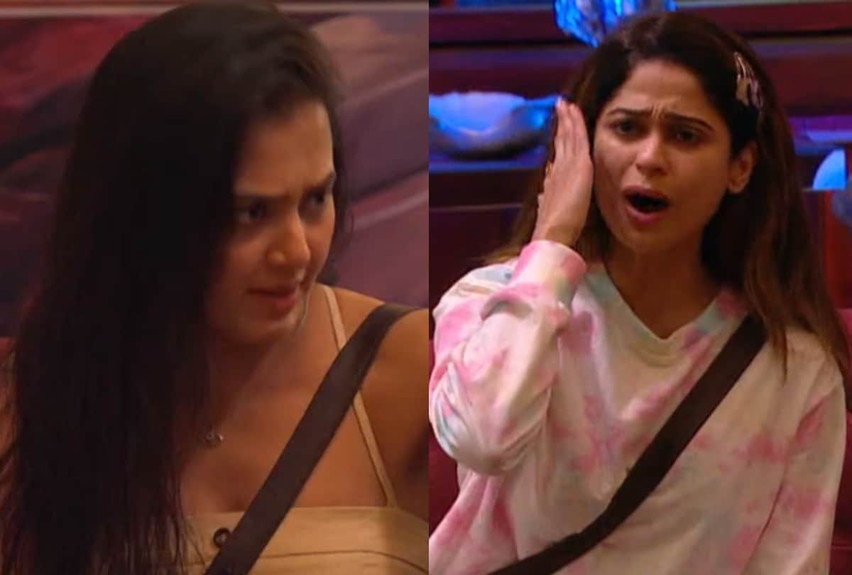 bigg boss 15 tejasswi prakash called shamita shetty jhoothi both gets into big fight