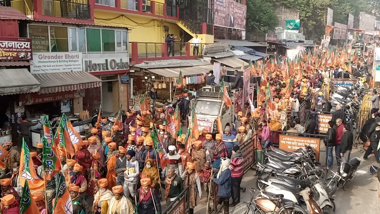 uttarakhand election 2022: National President JP Nadda starta Vijay Sankalp Yatra in haridwar, photos