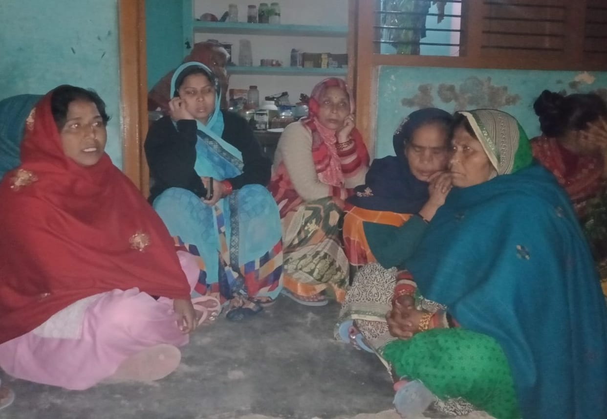 When the news of the accident reached the house and the village, there was mourning