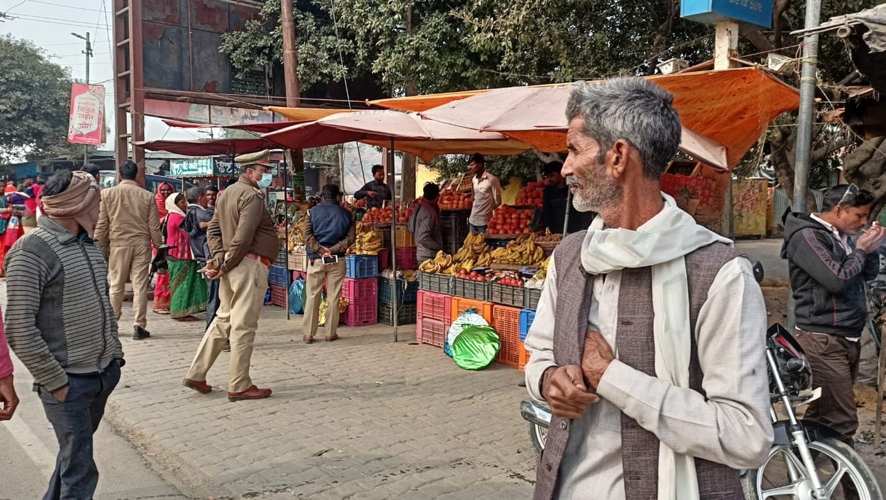 Effect of PM's rally: Encroachment removed on Beladandi road in Dataganj