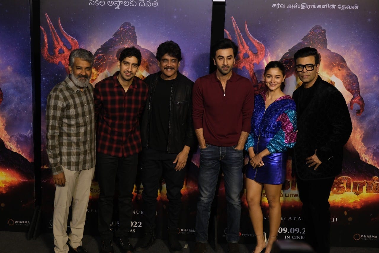 Brahmastra special screening will be held in mumbai a day before release Ranbir- Alia will also be present