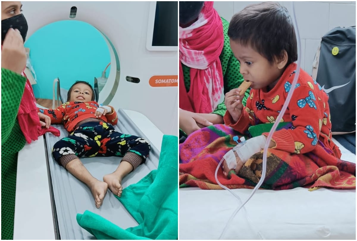 Three and a half year old child dies in CT scan machine in Agra