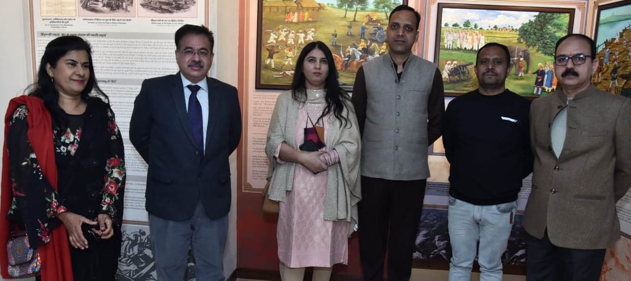 Martyrs of Baghpat got respect in Meerut Museum