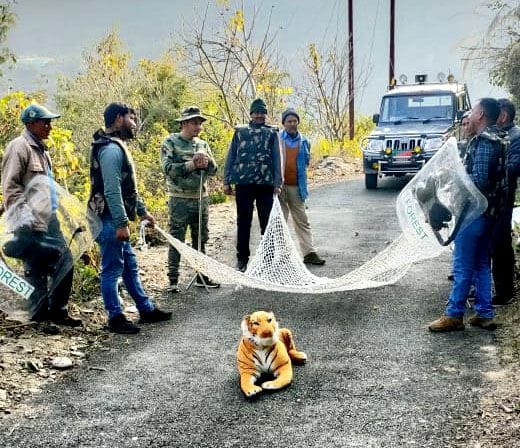 Forest Department's RRT taught how to catch Guldar