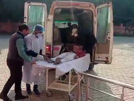Mock drill held in district hospital, AD Health tested the preparations