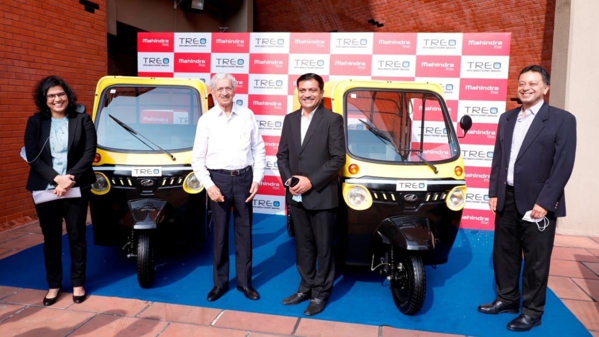 Mahindra Electric launches Treo electric three-wheeler in Maharashtra claims range of 130 km on single charge