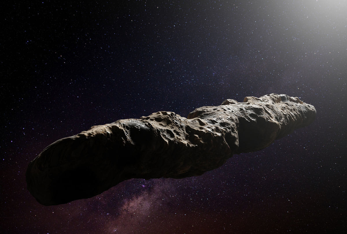 Mysterious rock floating in space scientists new study oumuamua was a chunk of planet from another solar system