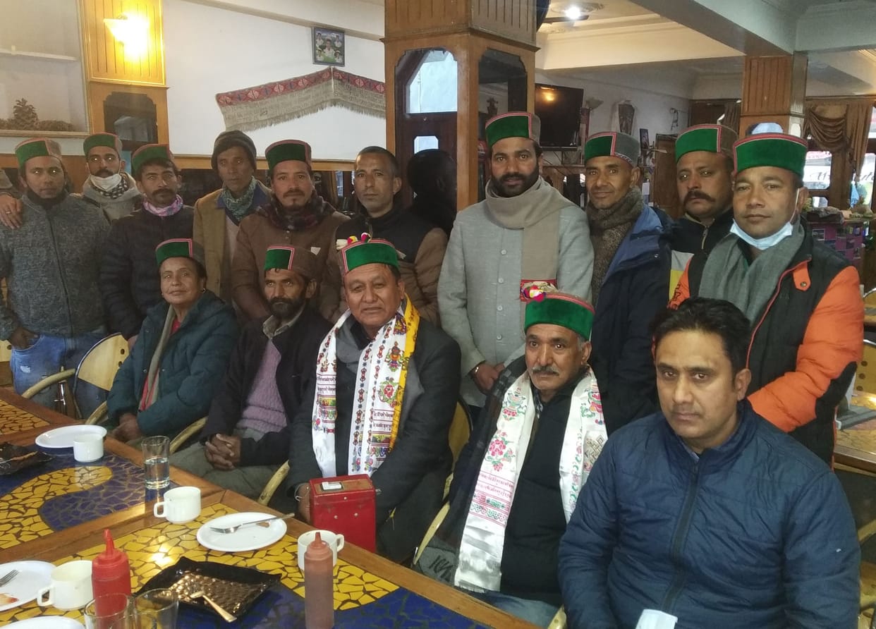 kinnaur mla jagat singh press confrence