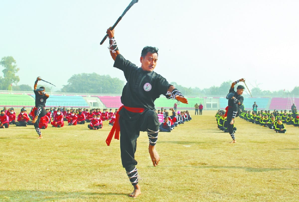 Jammu Kashmir, National Thang-Ta competition begins, 1000 players are showing their skills