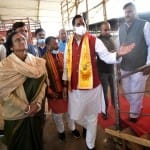 Prayagraj News :  पीएम मोदी के कार्यक्रम की तैयारियों का जायजा लेते कैबिनेट मंत्री महेंद्र सिंह और सांसद रीता बहुगुणा जोशी।