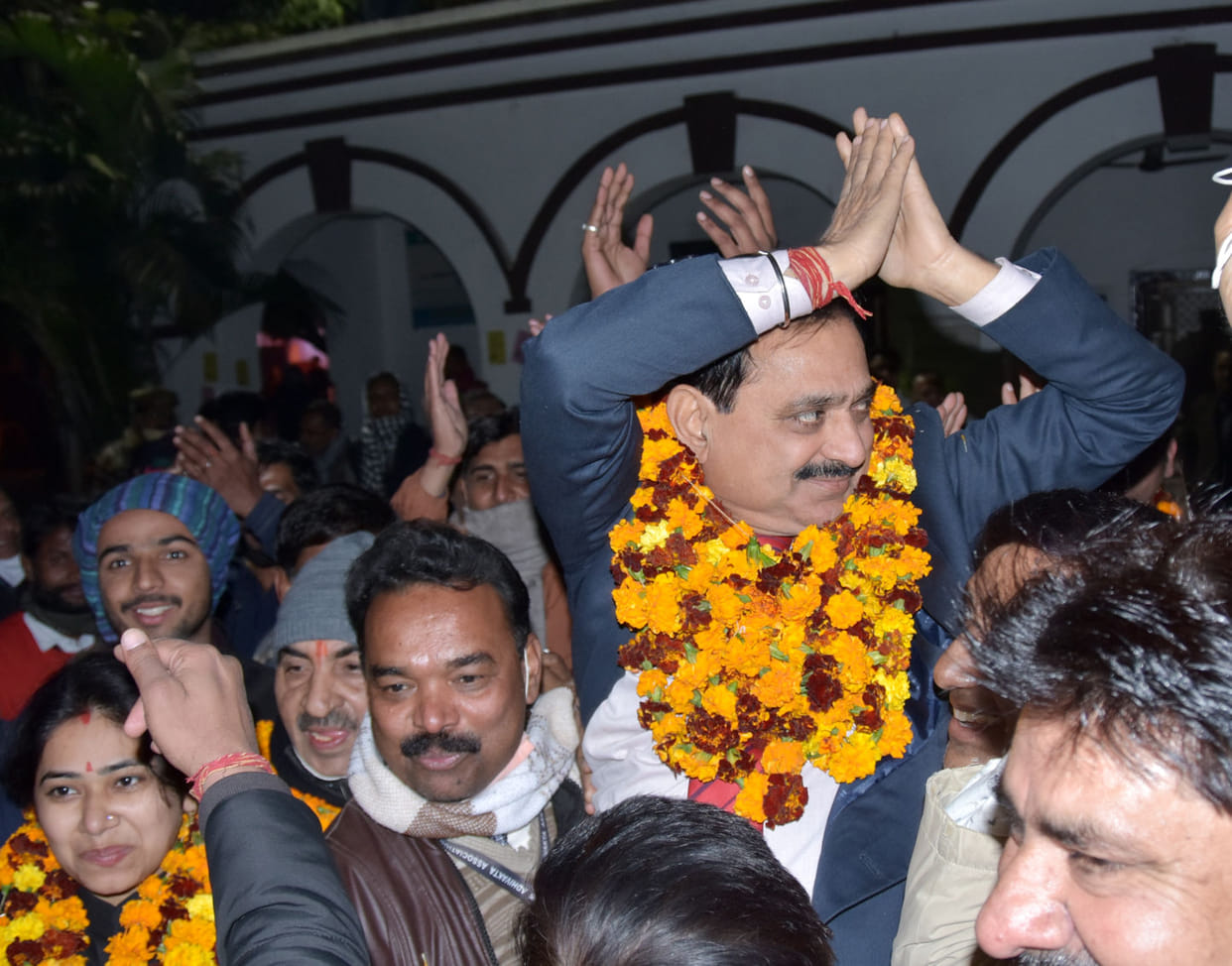 Ashok Pundir became president and Nitin Sharma became general secretary