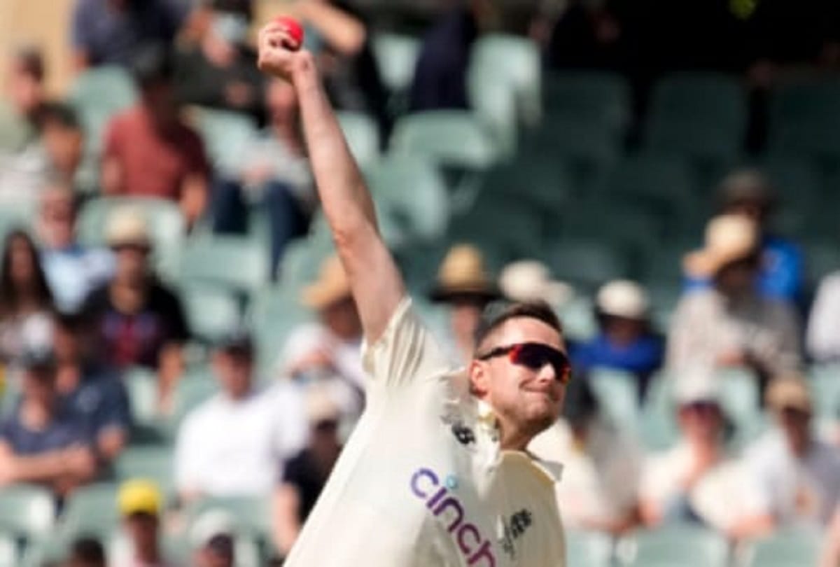 AUS vs ENG Pink Ball Test England fast bowler Ollie Robinson bowled spin during Adelaide Day Night Test match watch video