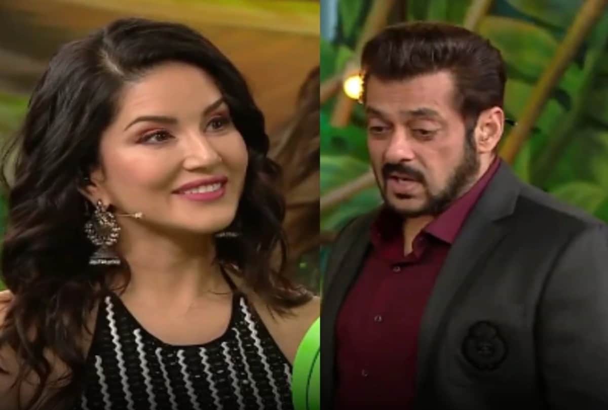 Bigg Boss 15: Sunny Leone reached the show this weekend recreated the dabang scene with Salman Khan
