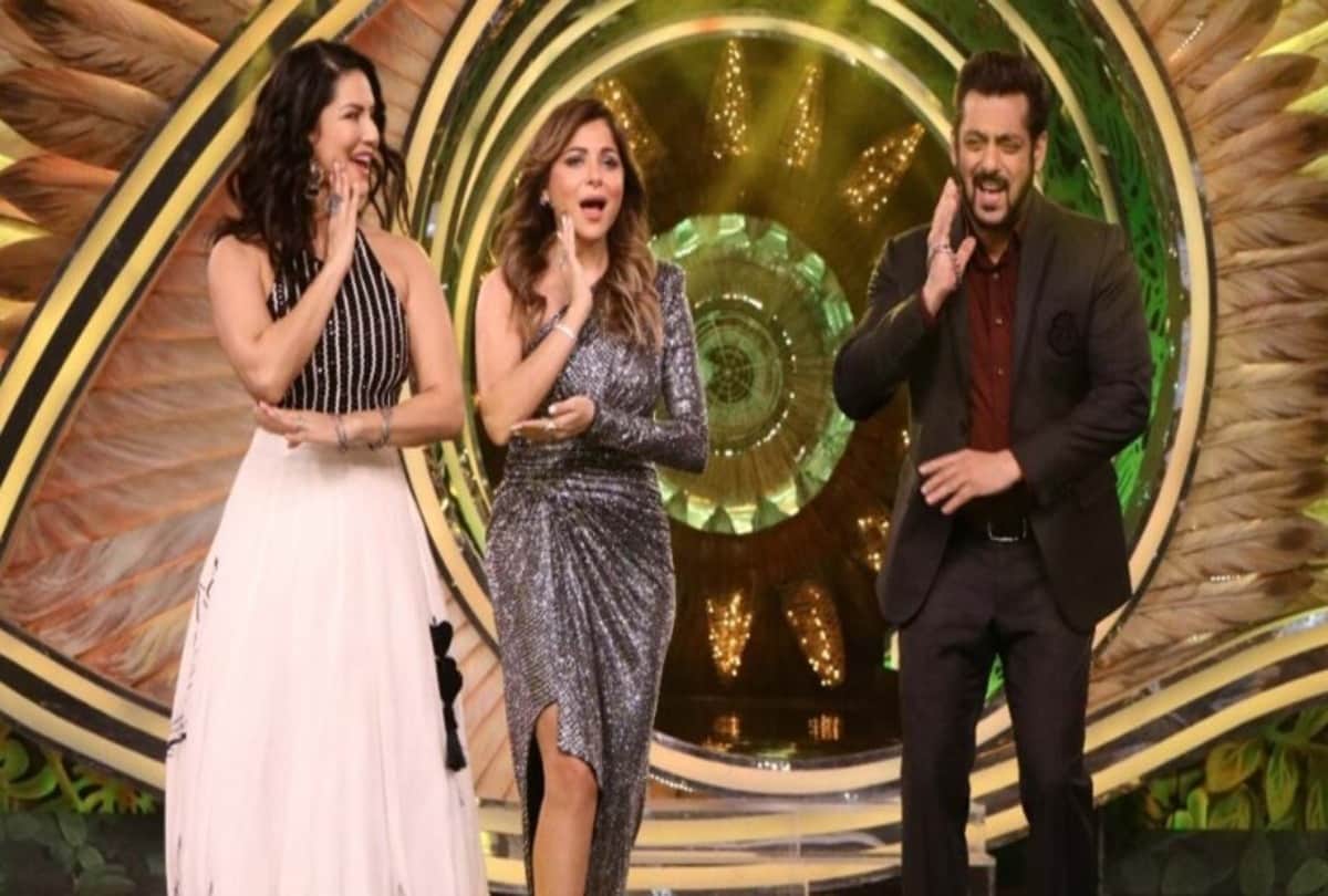 Bigg Boss 15: Sunny Leone reached the show this weekend recreated the dabang scene with Salman Khan