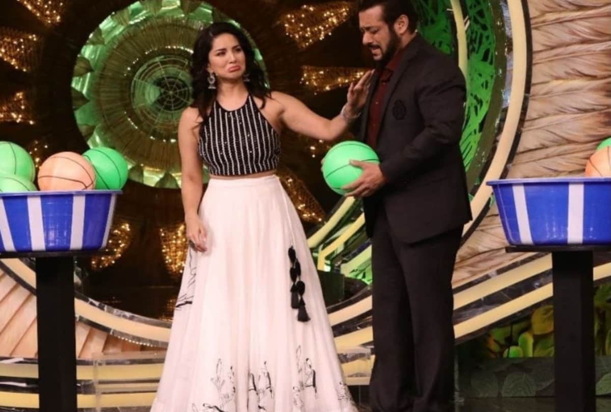 Bigg Boss 15: Sunny Leone reached the show this weekend recreated the dabang scene with Salman Khan