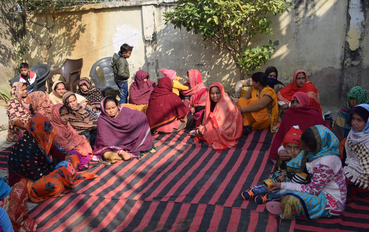 There was uproar after the death of mother son of Hindpuram resident in the accident