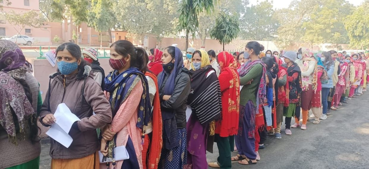 HTET: 3733 candidates out of 4116 took the exam, 383 absent