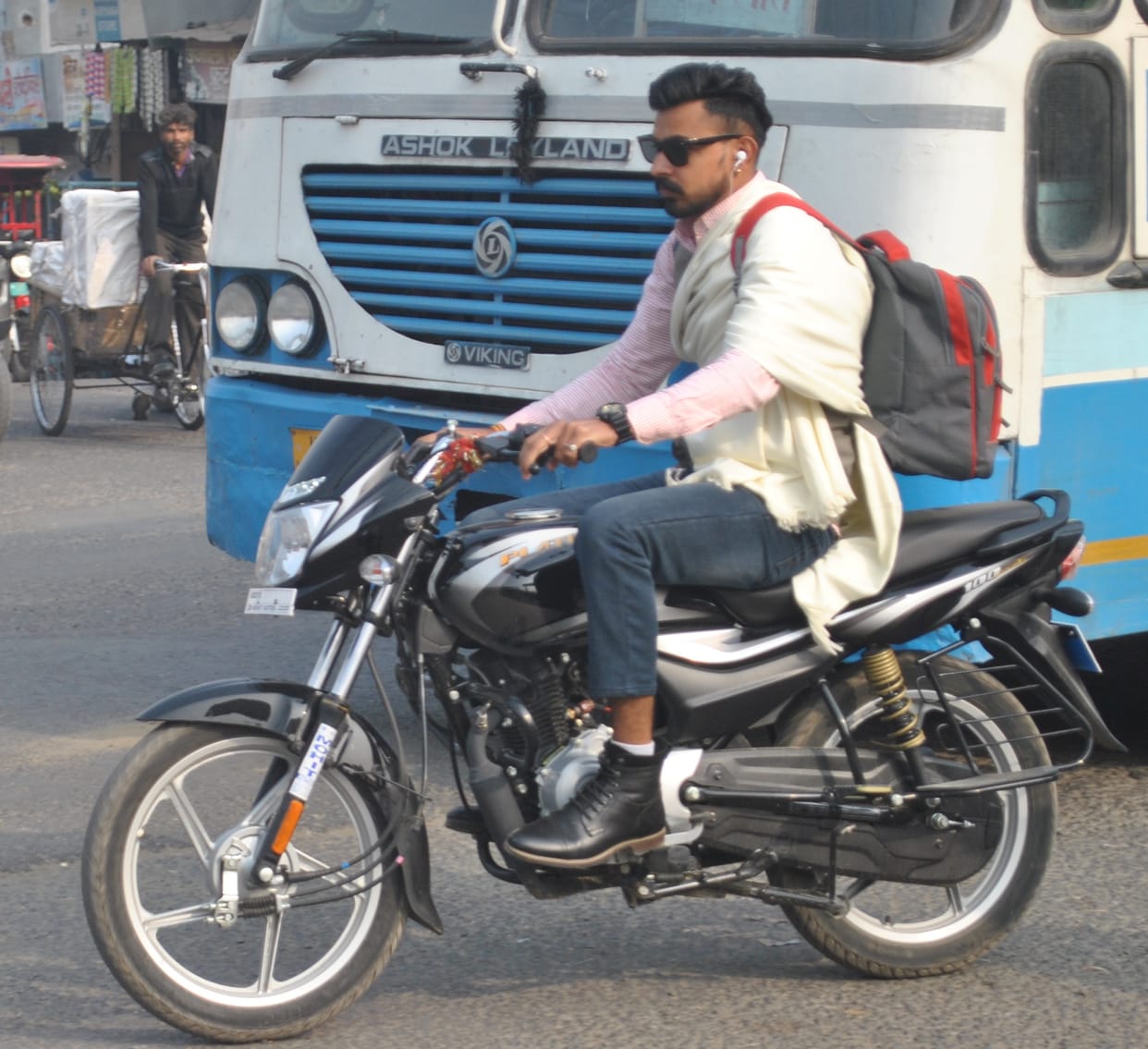 Question on traffic month, traffic condition did not improve