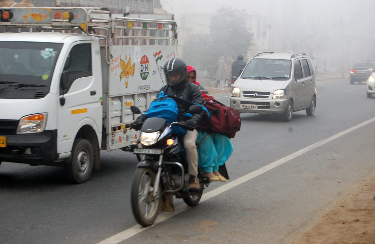 Friday night was the coldest, the temperature reached 5.8 degrees